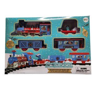 Disney Lilo & Stitch Christmas Holiday Express Ready to Play Train Set